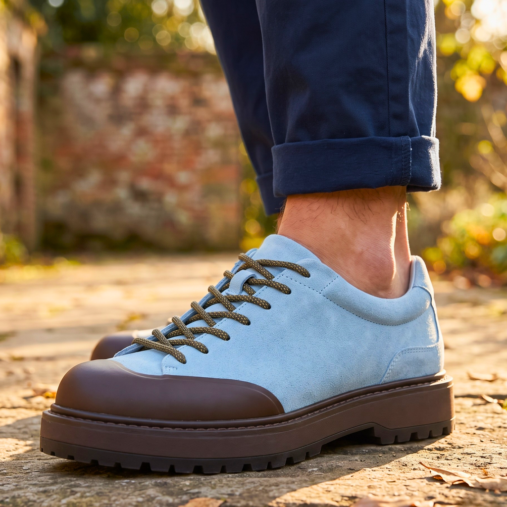 Vintage Thick Sole Leather Shoes