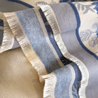Floral Tasseled Pashmina Shawl