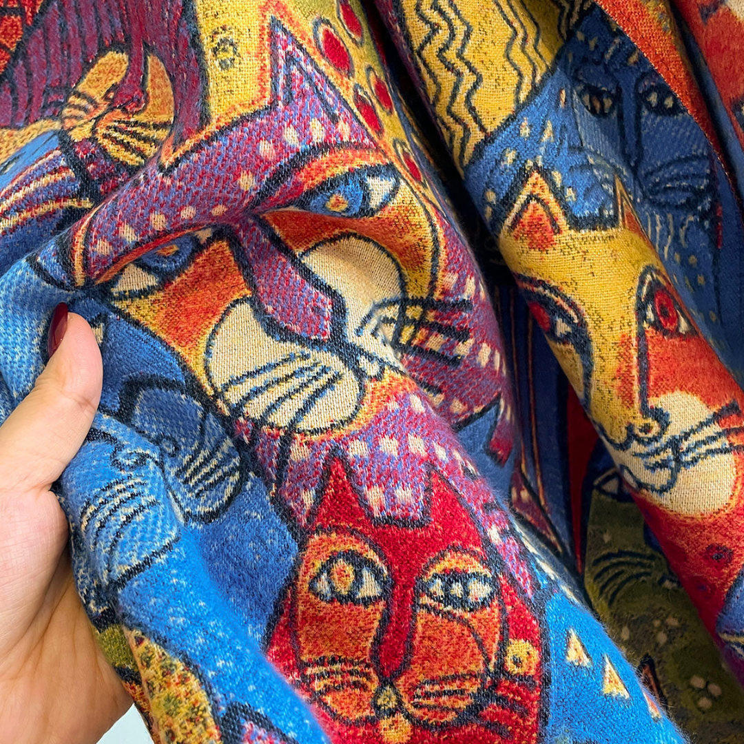 Pashmina Poncho Scarf