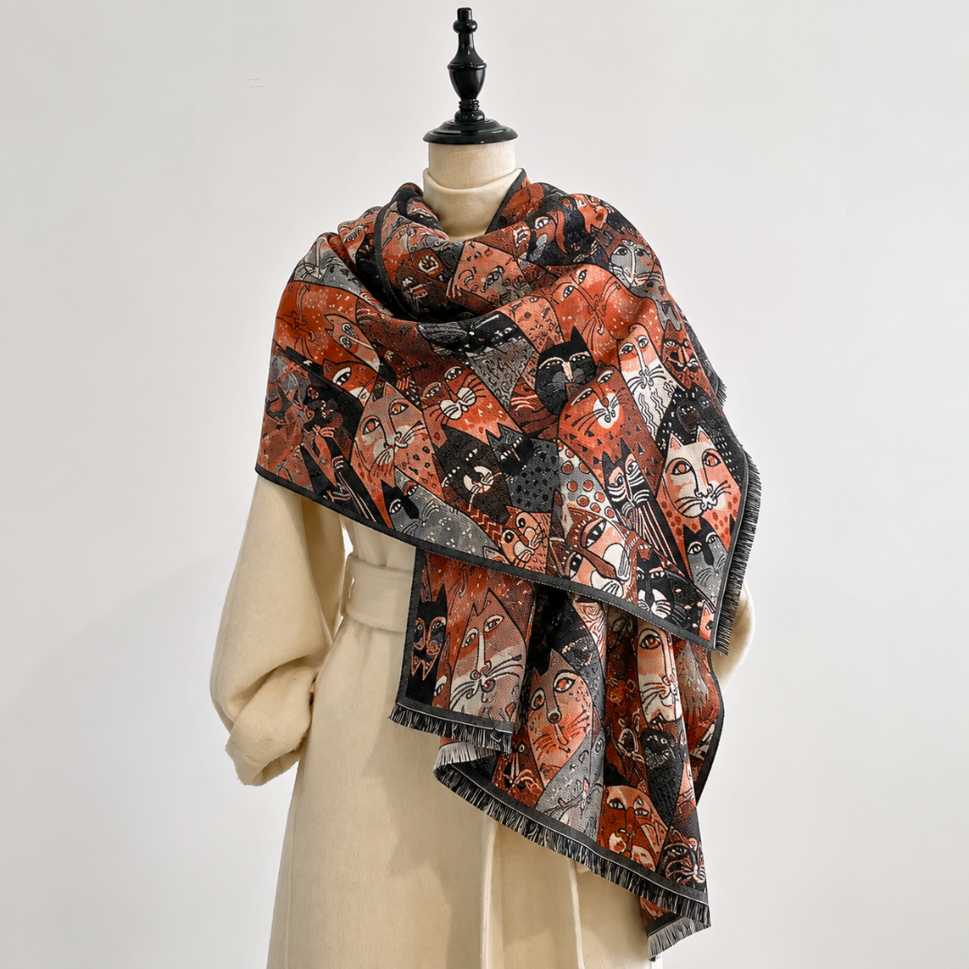 Pashmina Poncho Scarf