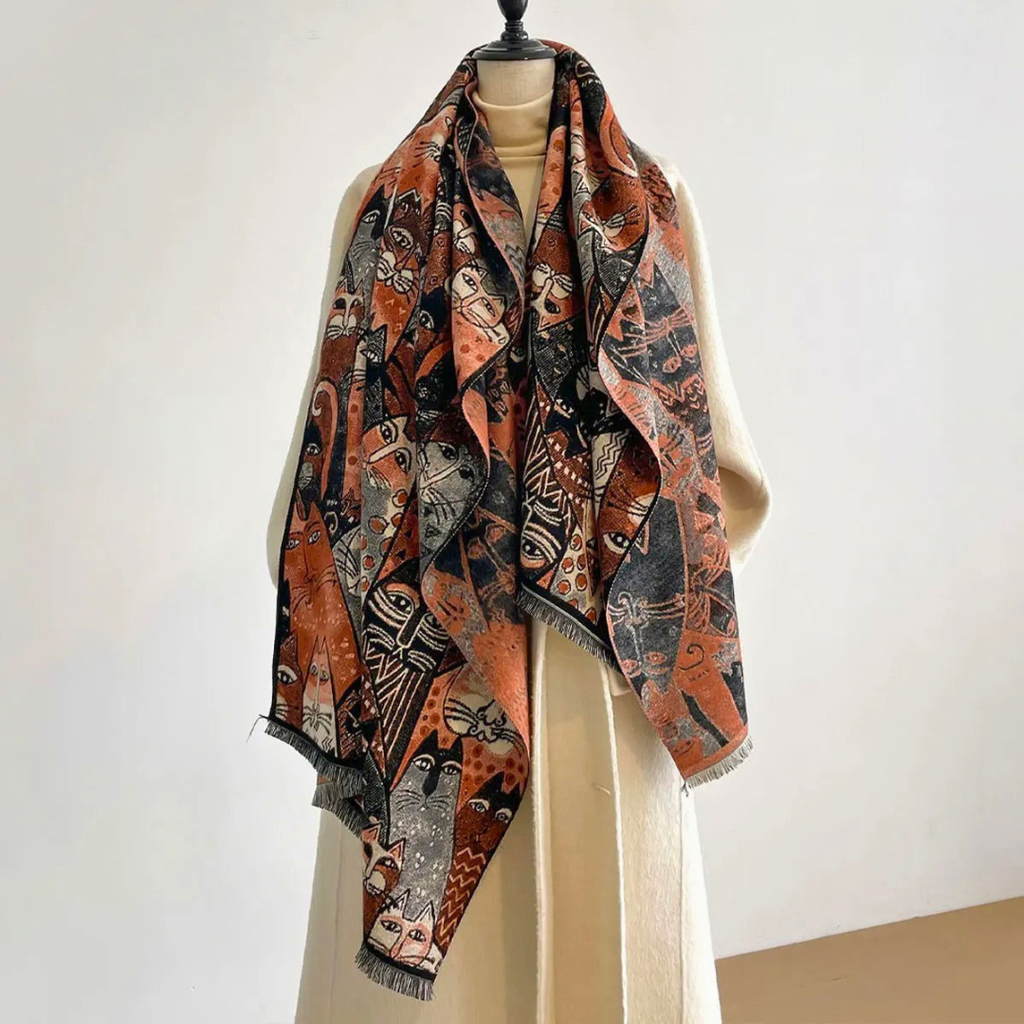 Pashmina Poncho Scarf