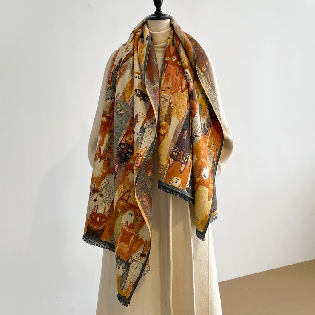 Pashmina Poncho Scarf
