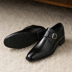 Men's Split Leather Business Loafers