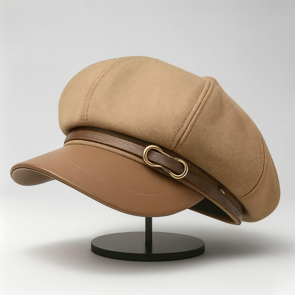 Octagonal Beret Cap