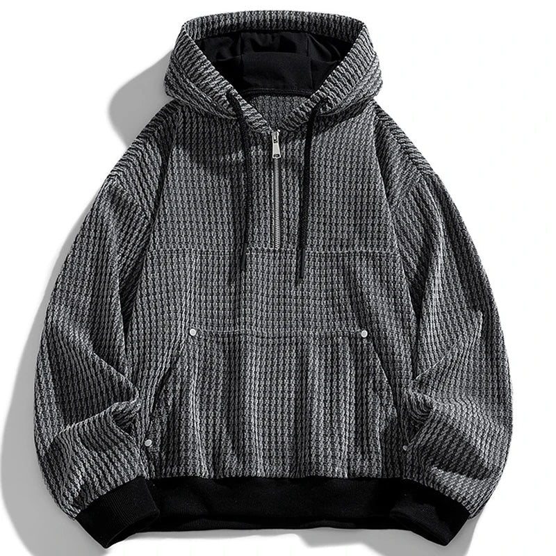 Chenille Half-Zip Hoodie