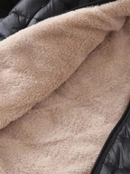 Hooded Zipper Parka Cardigan
