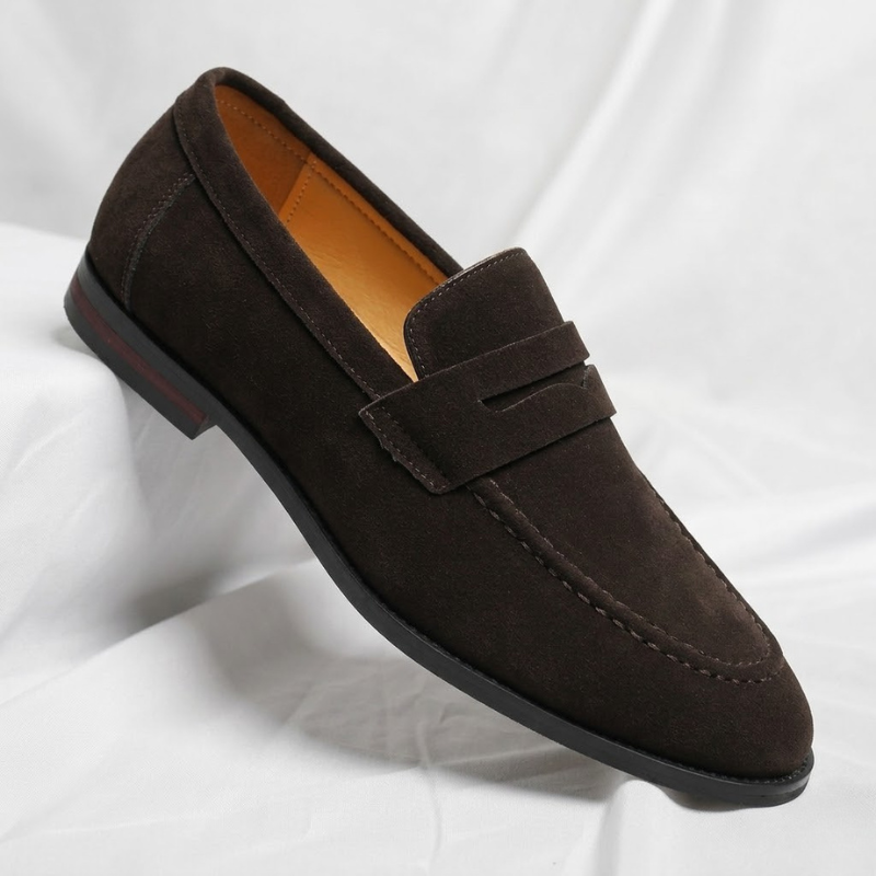 Premium Faux Suede Slip-On
