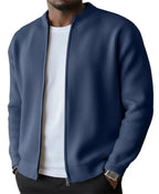 Corduroy Zip-Up Cardigan