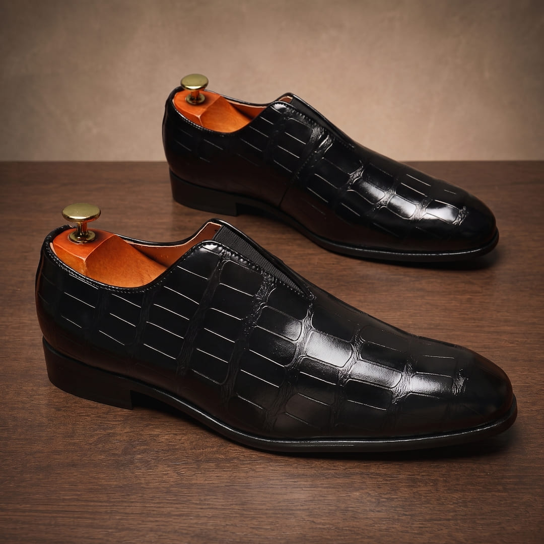 Slip-On Formal Dress Shoes
