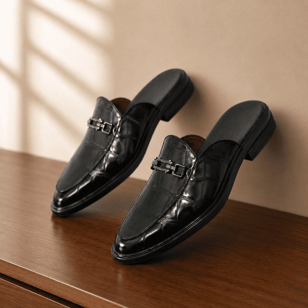 Casual Metal Mules Loafers