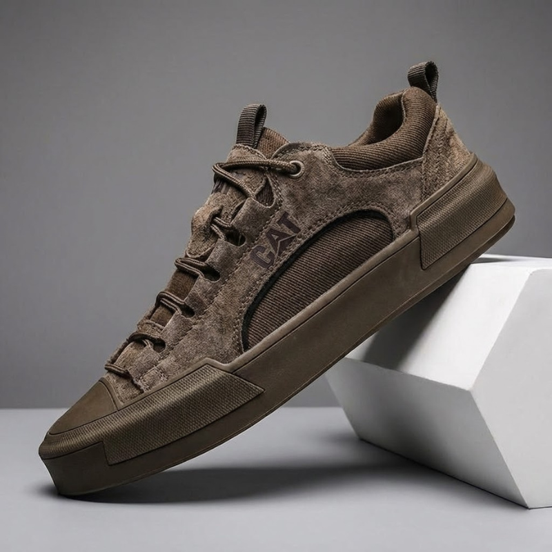 UrbanEdge Leather Sneakers