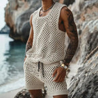 Men's Vertical Stripe Summer Shirt