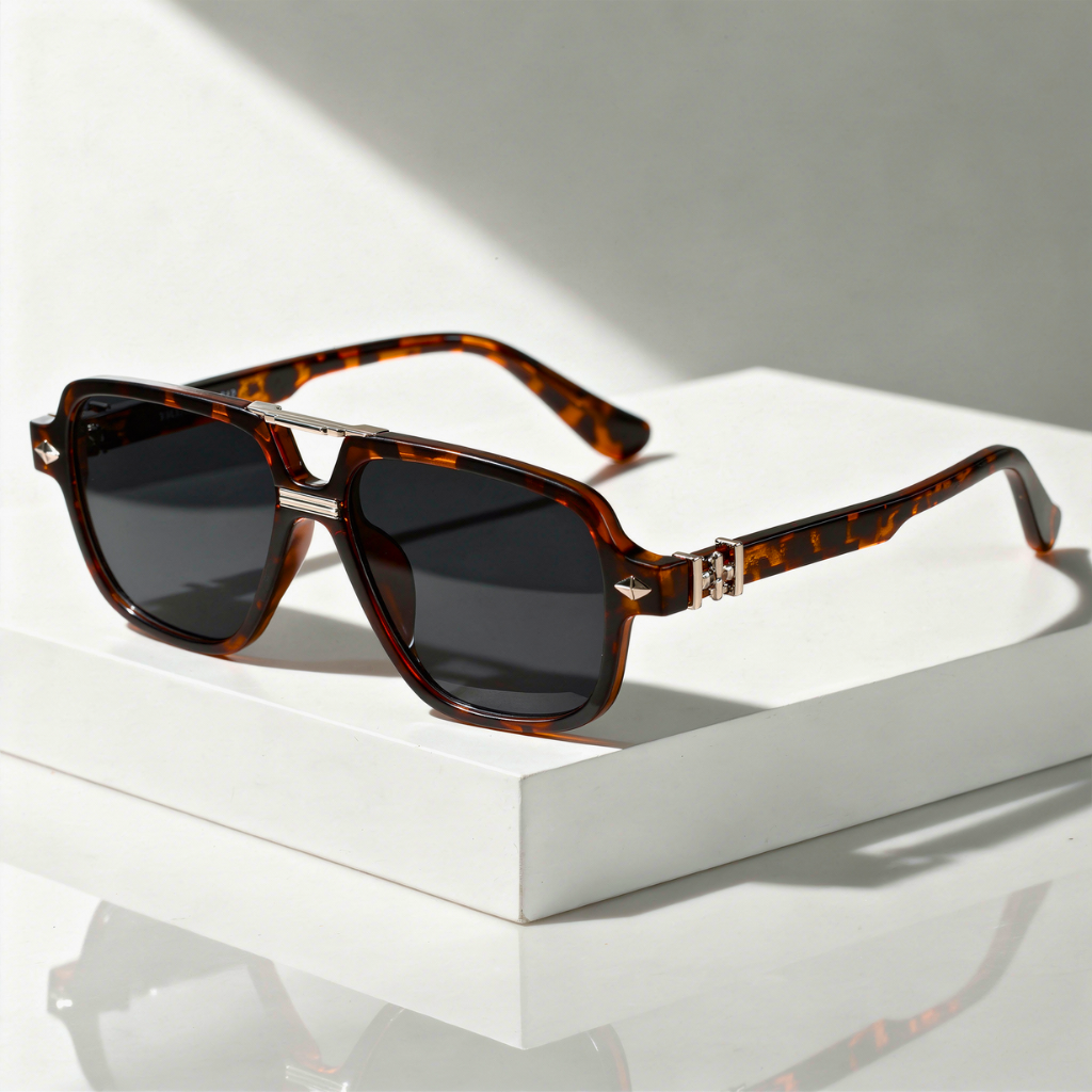 Polarized Double Bridge Sunglasses