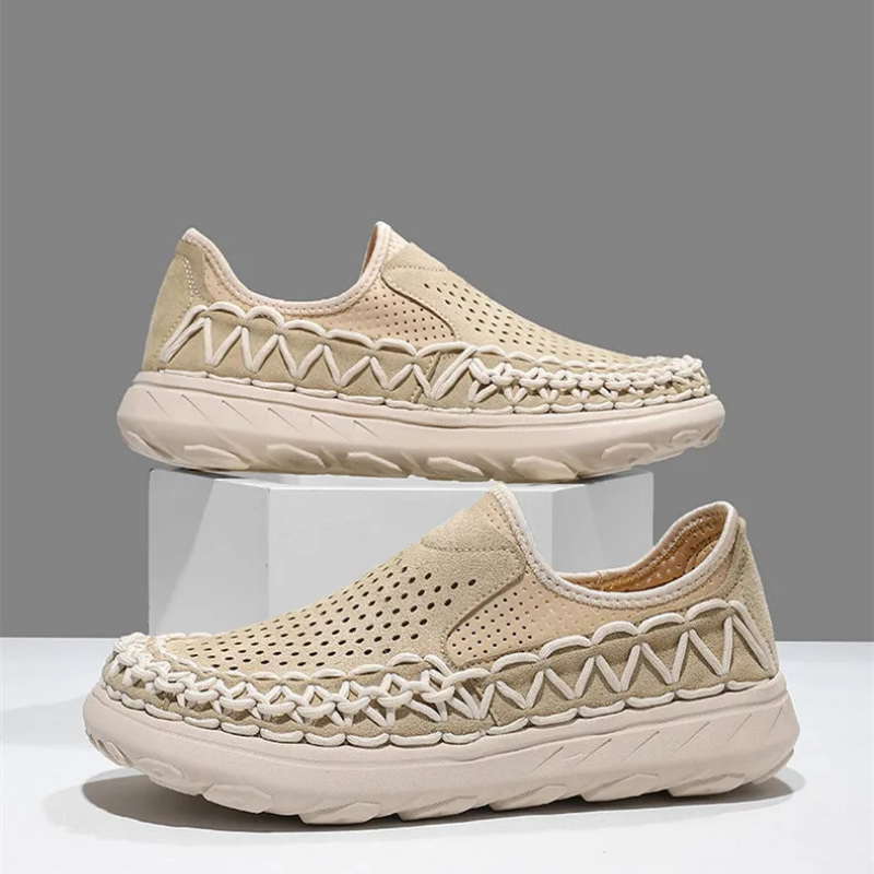 Handwoven Slip-On Shoes
