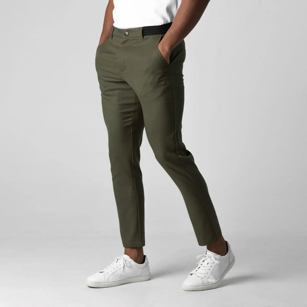 Cotton Casual Suit Trousers