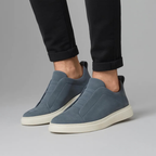 Faux Suede Slip-On Loafers