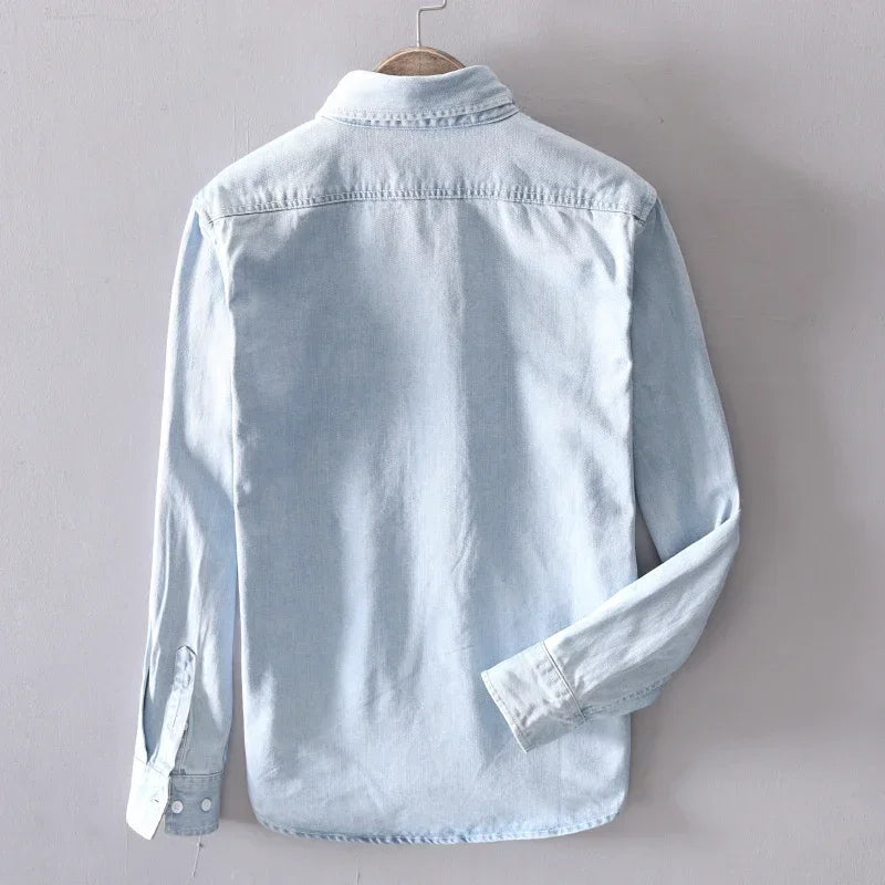 Men's Cotton Denim Shirt