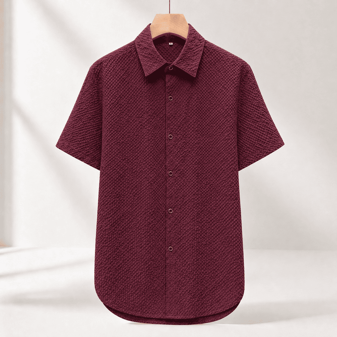 MossWeave Textured Shirt