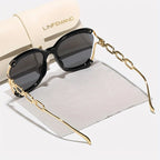Pearl Chain Gradient Sunglasses