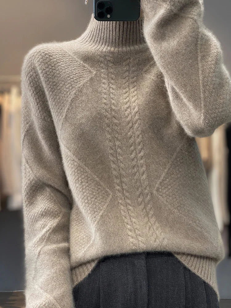 Half Turtleneck Soft Sweater