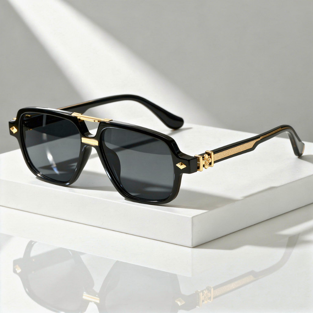 Polarized Double Bridge Sunglasses