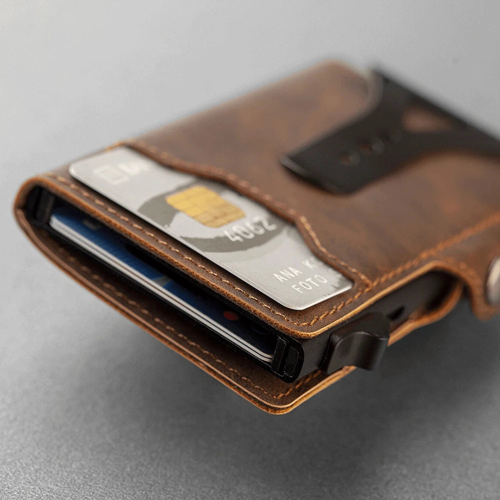 Slim Leather Card Holder