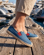 Handcrafted Canvas Espadrille Loafers