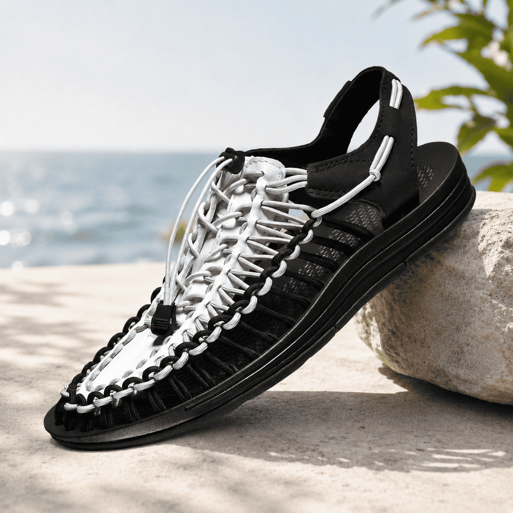 Breathable Knit Beach Sandals