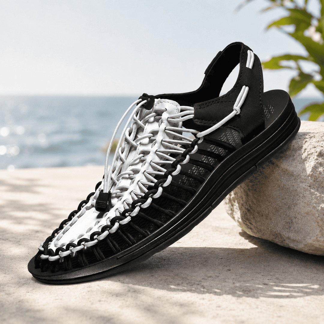 Breathable Knit Beach Sandals
