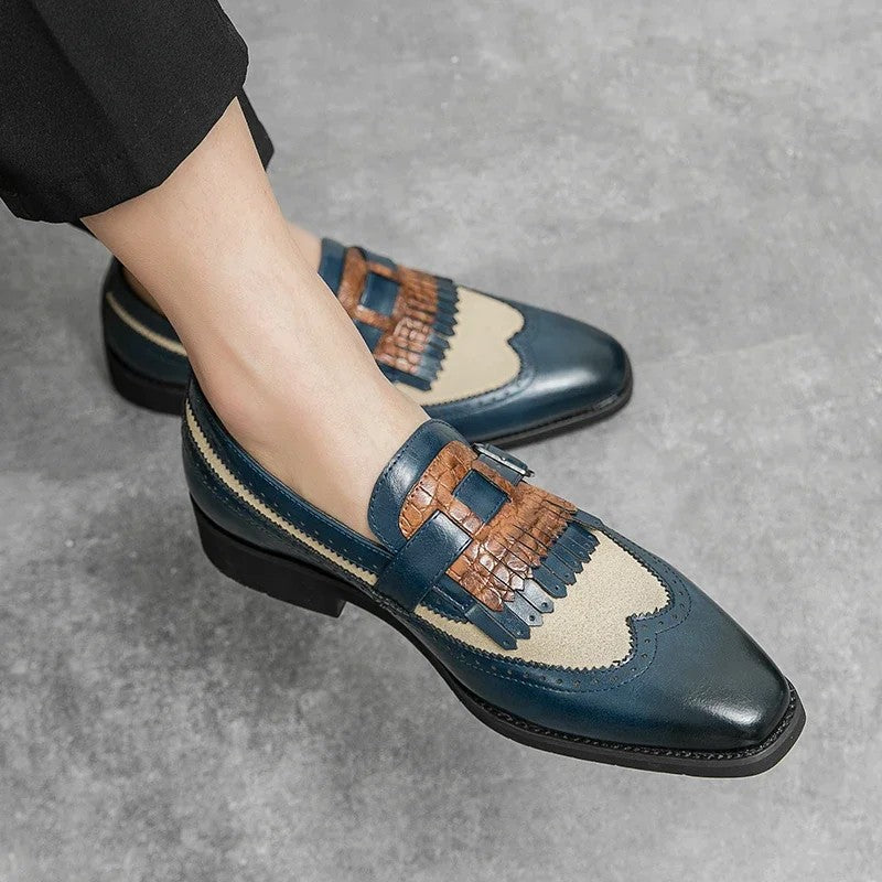 Pointed Toe Lefu Shoes