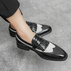 Pointed Toe Lefu Shoes