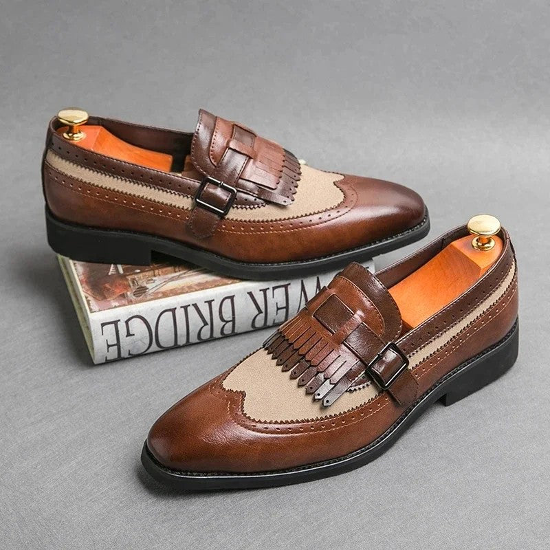 Pointed Toe Lefu Shoes