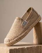 Handcrafted Canvas Espadrille Loafers