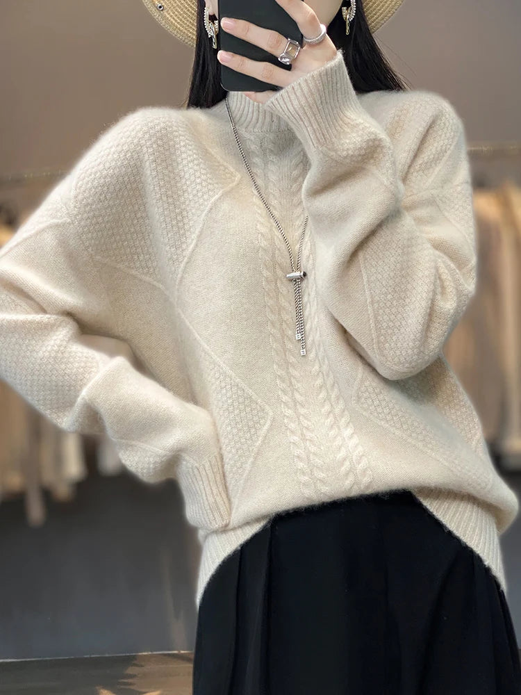 Half Turtleneck Soft Sweater