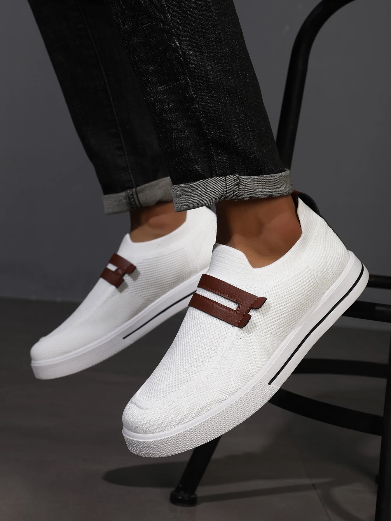 Canvas Slip-On Casual Shoes