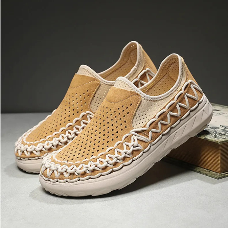 Handwoven Slip-On Shoes