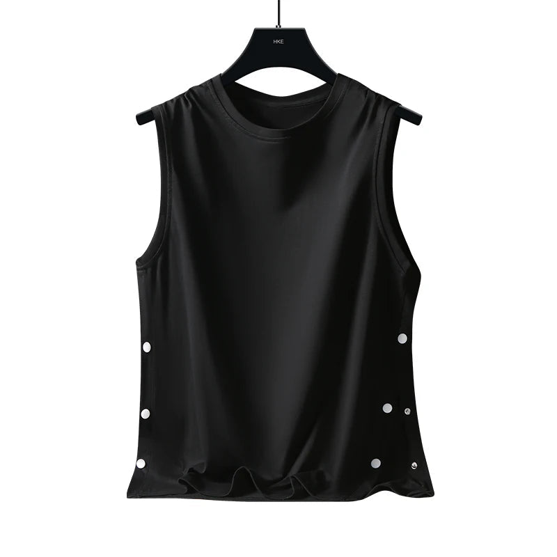 Loose Casual Cotton Vest