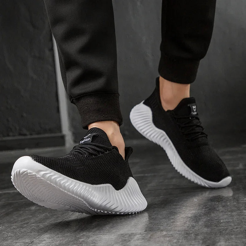 Casual Lace-Up Walking Shoes