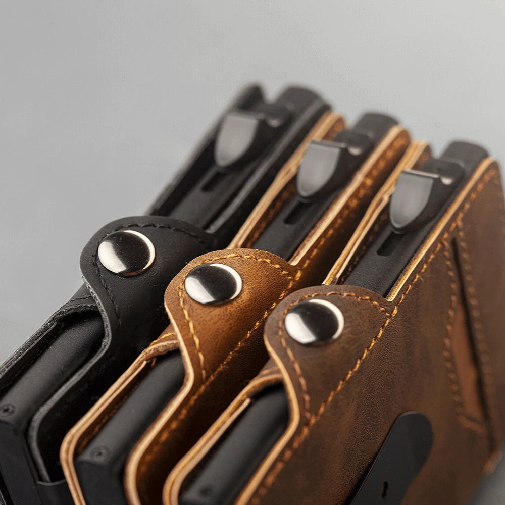 Slim Leather Card Holder