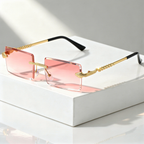 Gradient Lens Metal Eyewear