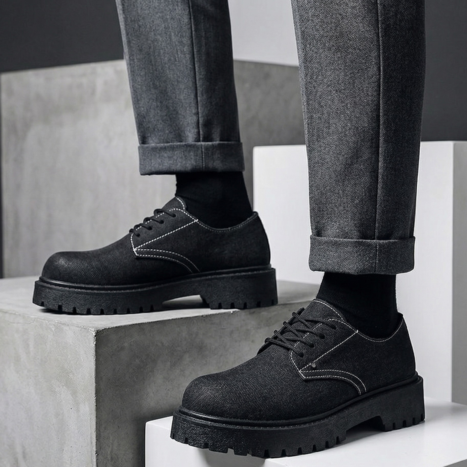 British Style Chunky Shoes
