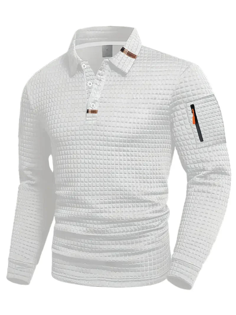 Textured Polo Shirt
