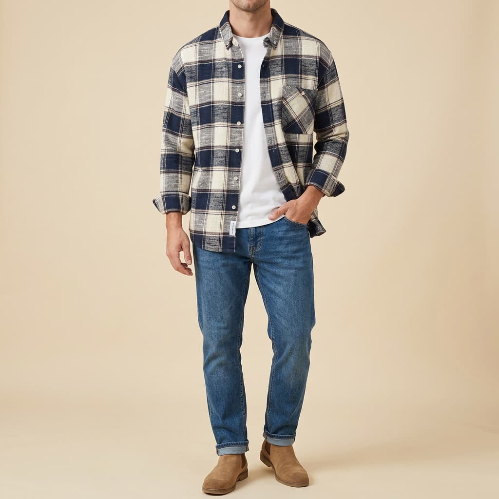 Roman Plaid Shirt