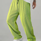 Gradient Straight-Leg Pants