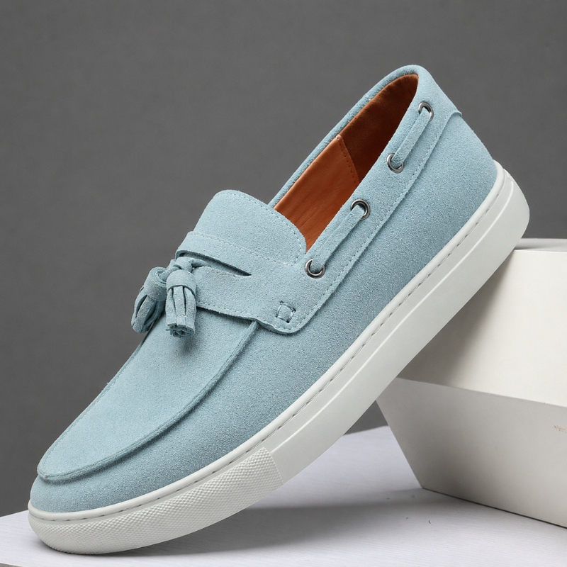 Classic Tassel Suede Loafers