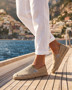 Handcrafted Canvas Espadrille Loafers