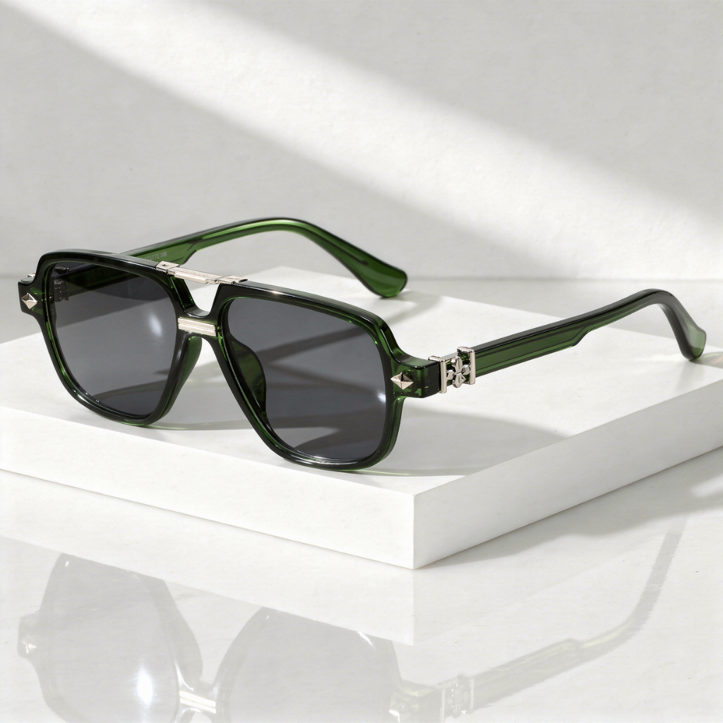 Polarized Double Bridge Sunglasses
