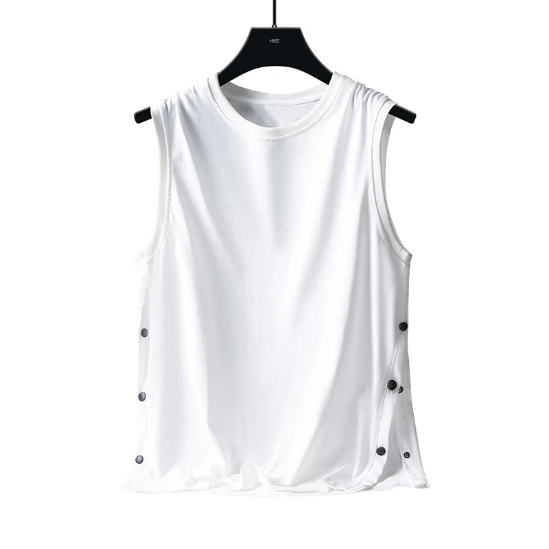 Loose Casual Cotton Vest