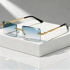 Gradient Lens Metal Eyewear