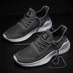 Casual Lace-Up Walking Shoes